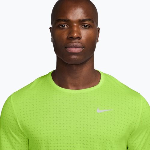 Men's running T-shirt Nike Miler Breathe volt ice