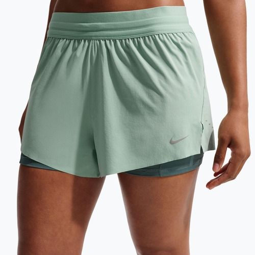 Women's running shorts Nike Swift Mid-Rise 2in1 steam/mineral slate