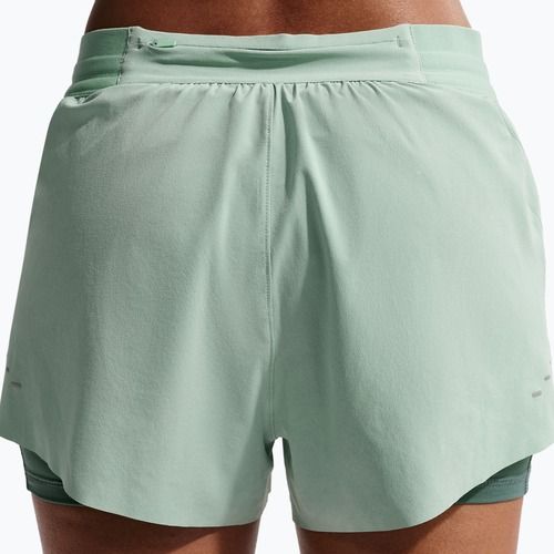 Women's running shorts Nike Swift Mid-Rise 2in1 steam/mineral slate
