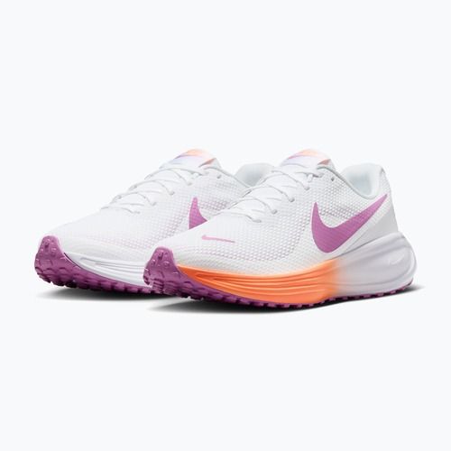 Women's running shoes Nike Revolution 8 white/orange pulse/light magenta