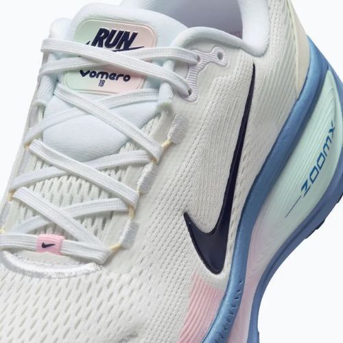 Women's running shoes Nike Vomero 18 white/work blue/midnight navy