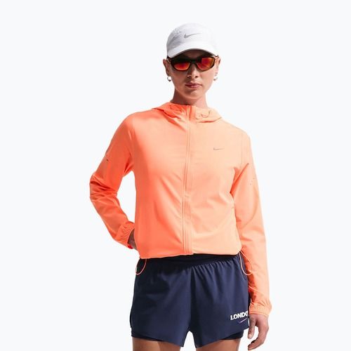 Women's running jacket Nike Swift Repel Packable orange pulse
