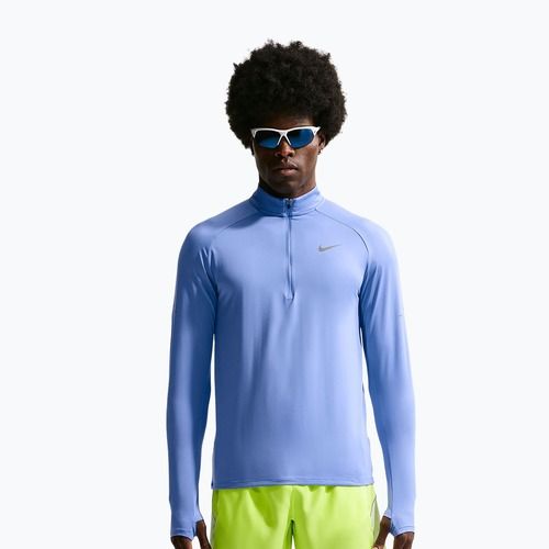 Men's running sweatshirt Nike Stride 1/4 Zip Dri-Fit royal pulse