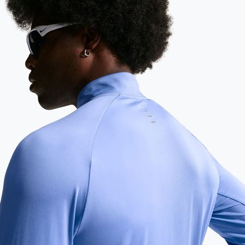 Men's running sweatshirt Nike Stride 1/4 Zip Dri-Fit royal pulse