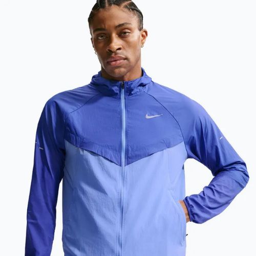 Men's running jacket Nike Stride Repel UV lapis/royal pulse