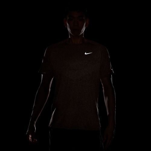 Men's running T-shirt Nike Stride ADV silt red
