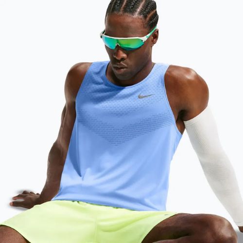 Men's running T-shirt Nike Stride Dri-Fit ADV royal pulse