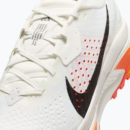 Men's running shoes Nike ACG Zegama Trail summit white/phantom/safety orange/black