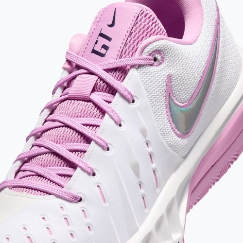 Men's basketball shoes Nike G.T. Cut Academy 2 white/light magenta/purple dynasty