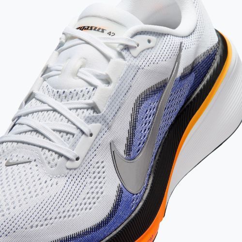 Men's running shoes Nike Pegasus 42 white/lapis/total orange/metallic silver