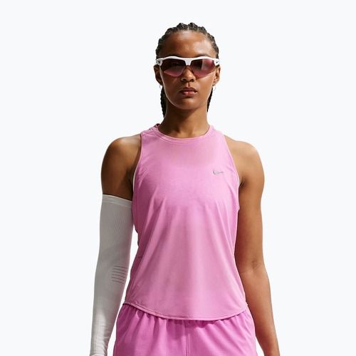 Women's running T-shirt Nike Swift Breathe Dri-Fit light magenta/photon dust