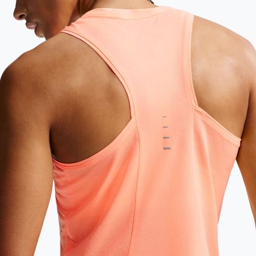 Women's running T-shirt Nike Swift Breathe Dri-Fit orange pulse/photon dust