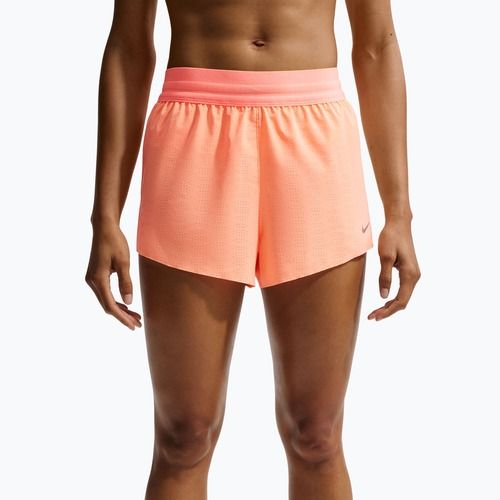 Men's running shorts Nike Swift Breathe Dri-Fit Mid-Rise 2.5" orange pulse/photon dust