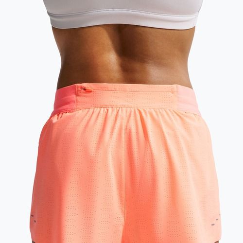 Men's running shorts Nike Swift Breathe Dri-Fit Mid-Rise 2.5" orange pulse/photon dust