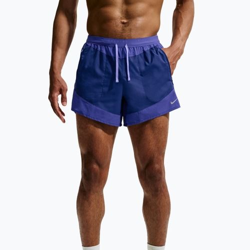 Men's running shorts Nike Stride Dri-Fit Brief-Lined 5" deep royal blue/lapis