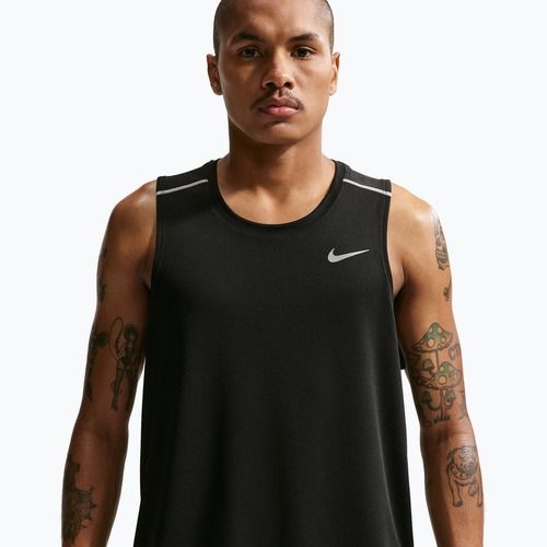 Men's running T-shirt Nike Miler Dri-Fit black
