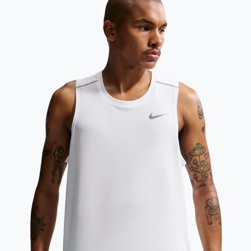 Men's running T-shirt Nike Miler Dri-Fit white
