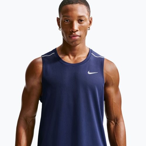 Men's running T-shirt Nike Miler Dri-Fit midnight navy