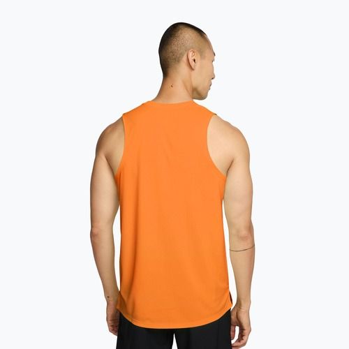 Men's running T-shirt Nike Miler Dri-Fit total orange