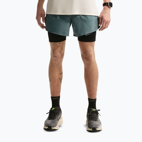 Men's shorts Nike Stride Dri-Fit Brief-Lined 5" mineral slate