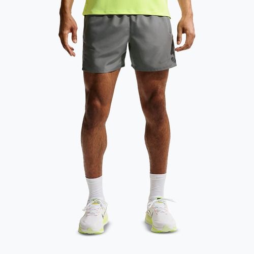 Men's running shorts Nike Miler Dri-Fit 2in1 5" smoke grey/smoke grey