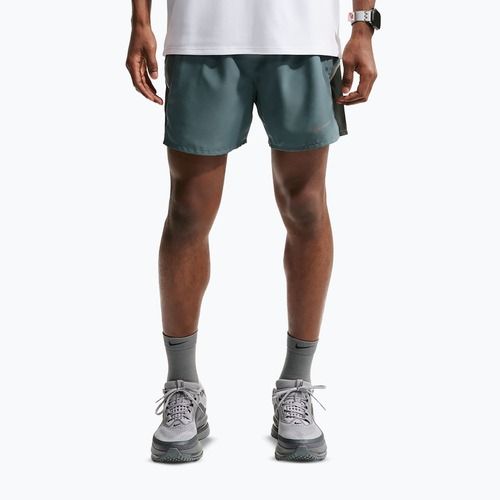 Men's running shorts Nike Miler Dri-Fit 2in1 5" mineral slate