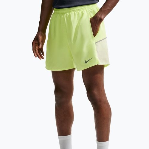 Men's running shorts Nike Miler Dri-Fit 2in1 5" volt ice/barely volt