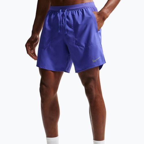 Men's running shorts Nike Stride Dri-Fit Brief-Lined 7" lapis