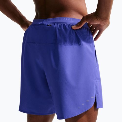Men's running shorts Nike Stride Dri-Fit Brief-Lined 7" lapis