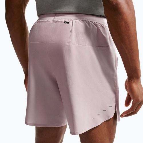Men's running shorts Nike Stride Dri-Fit Brief-Lined 7" particle rose