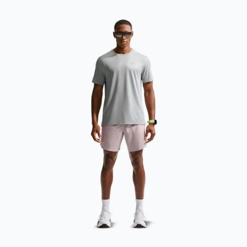 Men's running shorts Nike Stride Dri-Fit Brief-Lined 7" particle rose