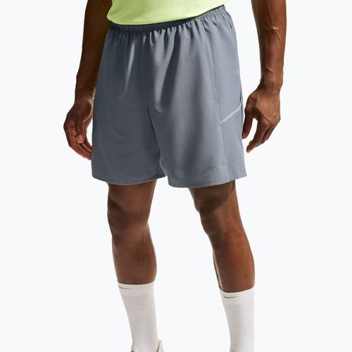 Men's running shorts Nike Miler Dri-Fit 2in1 7" smoke grey/smoke grey