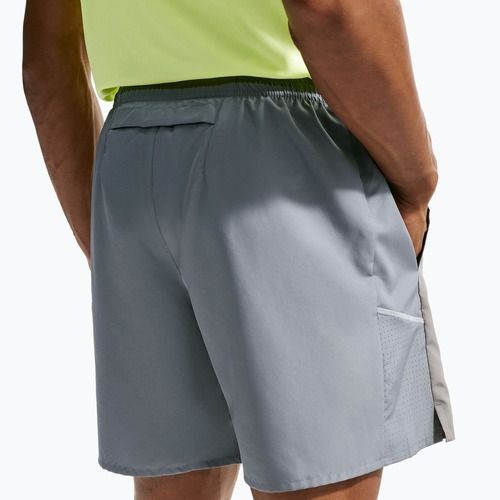 Men's running shorts Nike Miler Dri-Fit 2in1 7" smoke grey/smoke grey