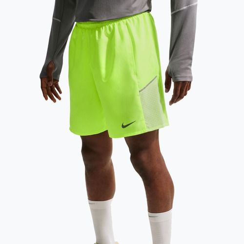 Men's running shorts Nike Miler Dri-Fit 2in1 7" volt ice/barely volt
