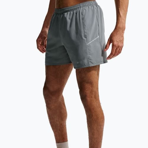 Men's shorts Nike Miler Dri-Fit Brief Lined 5" smoke grey/smoke grey