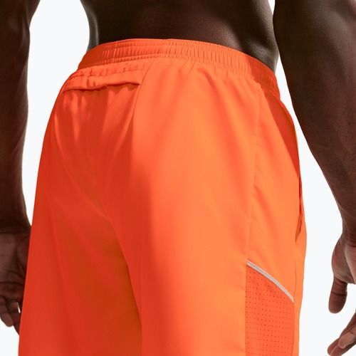Men's running shorts Nike Miler Dri-Fit Brief Lined7" total orange