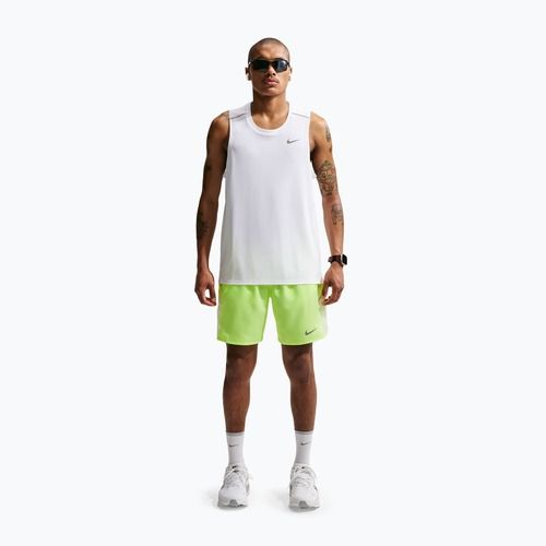 Men's running shorts Nike Miler Dri-Fit Brief Lined7" volt ice/barely volt