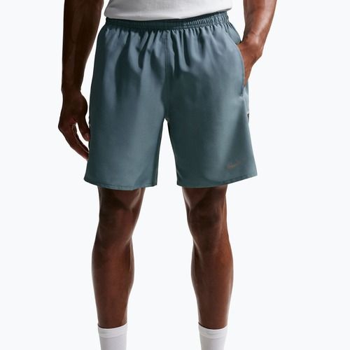 Men's running shorts Nike Miler Dri-Fit Brief Lined7" mineral slate