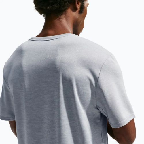 Men's running T-shirt Nike Miler Dri-Fit UV grey fog/particle grey