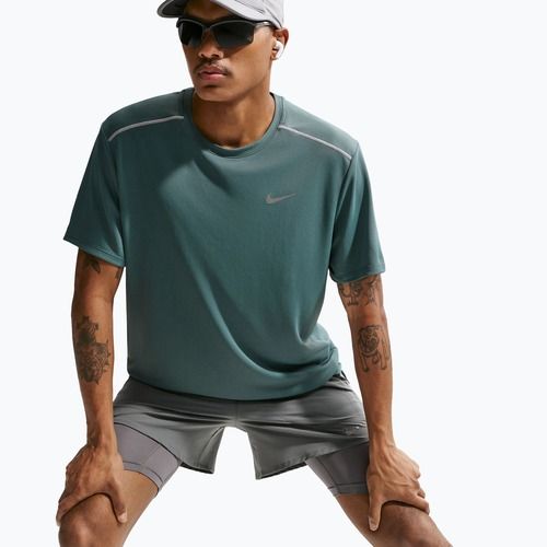 Men's running T-shirt Nike Miler Dri-Fit UV mineral slate