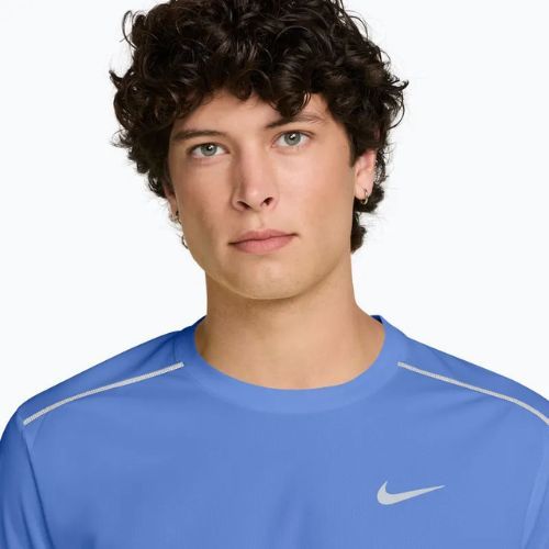 Men's running T-shirt Nike Miler Dri-Fit UV royal pulse