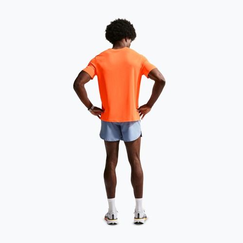 Men's running T-shirt Nike Miler Dri-Fit UV total orange