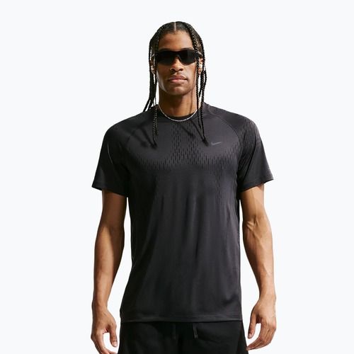Men's running T-shirt Nike Stride Dri-Fit ADV off noir/black