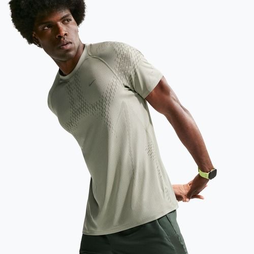 Men's running T-shirt Nike Stride Dri-Fit ADV spruce fog/light army