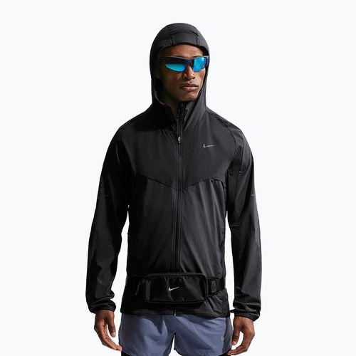 Men's running jacket Nike Stride Dri-Fit black/off noir/black/black