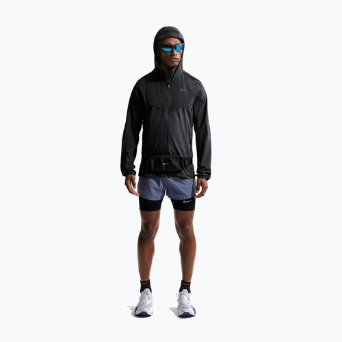 Men's running jacket Nike Stride Dri-Fit black/off noir/black/black