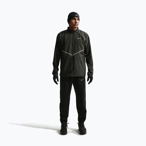 Men's running jacket Nike Miler Repel UV black/black