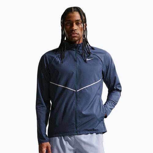 Men's running jacket Nike Miler Repel UV midnight navy