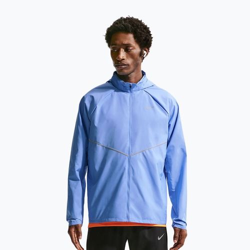 Men's running jacket Nike Miler Repel UV royal pulse/royal pulse