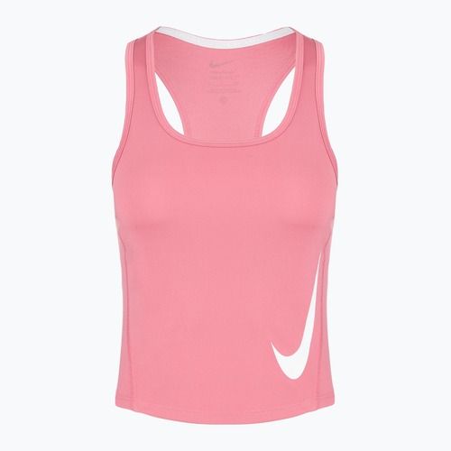 Women's running T-shirt Nike Swoosh Run Dri-Fit peony/photon dust/white
